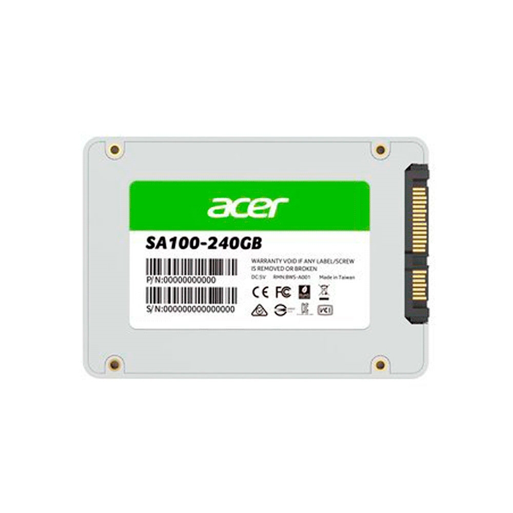 fastrax_100922_696a910718fb2.jpg SSD 2.5" SATA3 240GB ACER SA100-240GB 549/449 - Imagen 1