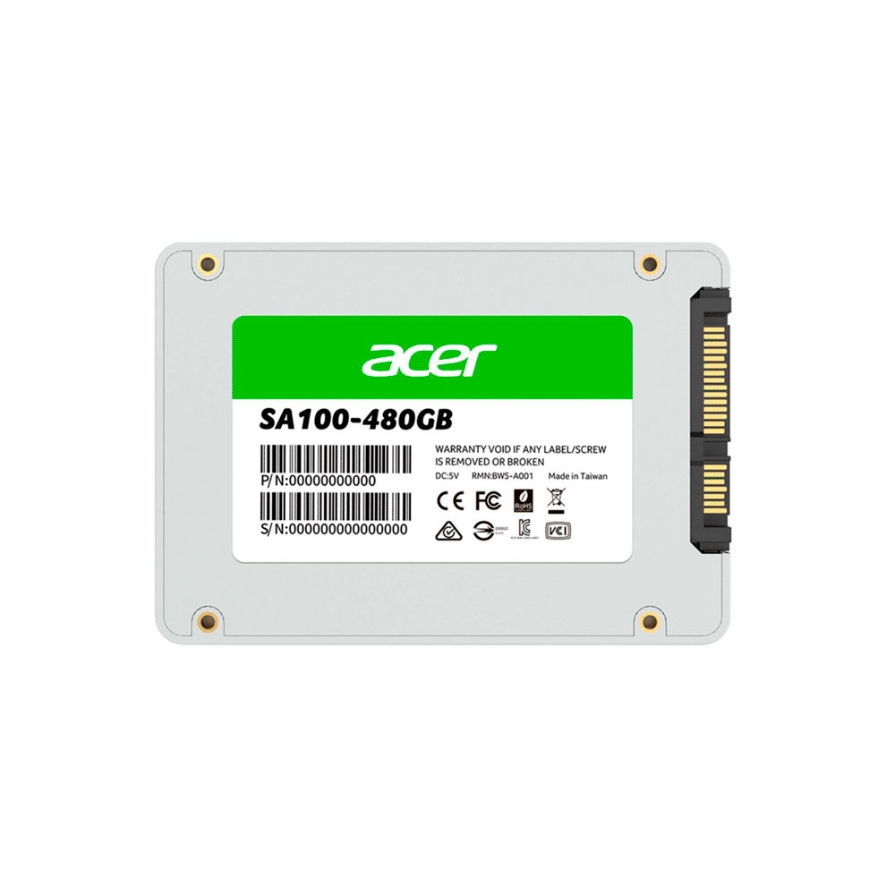 fastrax_100939_696a91095d210.jpg SSD 2.5" SATA3 480GB ACER SA100-480GB 560/493 - Imagen 1