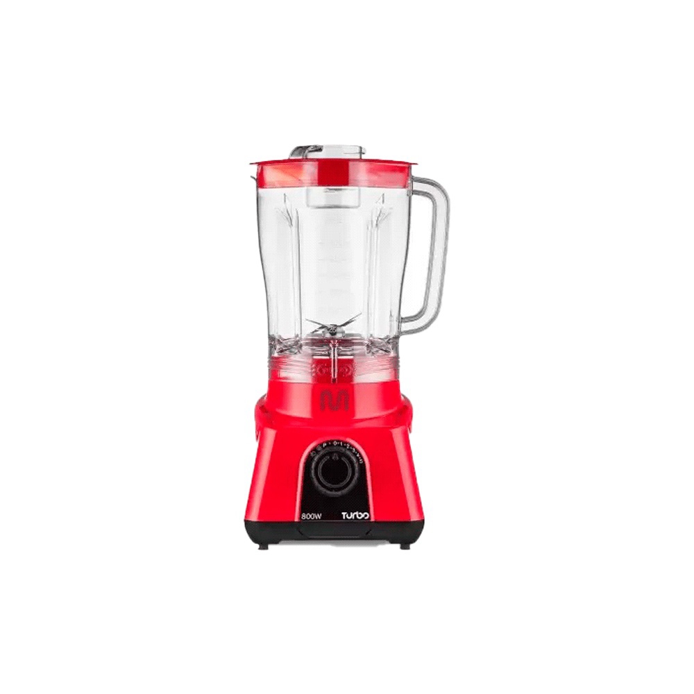 fastrax_101943_6974e3cae2909.jpg LICUADORA MULTILASER 2.6L JARRA PLASTICO 800W 220V ROJO LQ804 - Imagen 1