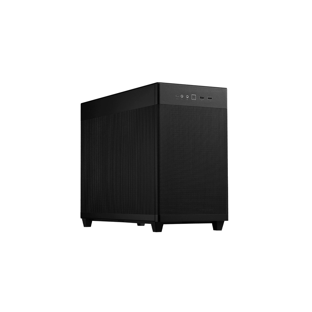 fastrax_106894_696b9ba0bd25a.jpg GABINETE ASUS PRIME AP201 S/FUENTE MATX/ITX NEGRO - Imagen 1