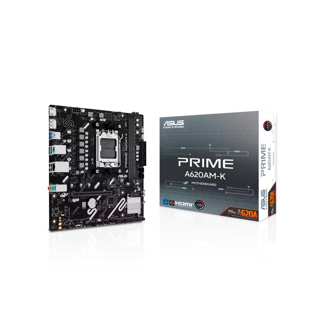 fastrax_130240_69627cda347c5.jpg MB AM5 A620AM-K PRIME DDR5 ASUS S/R/HDMI/M2/MATX - Imagen 1