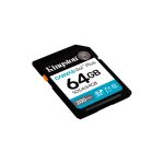 MEM SD KINGSTON  64GB SDG4/64GB 200/100 CANVAS GO PLUS CLASS 10 - Imagen 2