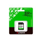 MEM SD KINGSTON 512GB SDS3/512GB 150 CANVAS SELECT PLUS CLASS 10 - Imagen 3