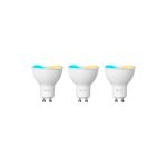 FOCO IOT NEXXT KIT DE 3 BLANCO CALIDA/FRIA 220V 4W MR16 GU10 NHB-W320