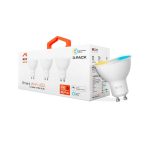 FOCO IOT NEXXT KIT DE 3 BLANCO CALIDA/FRIA 220V 4W MR16 GU10 NHB-W320 - Imagen 2