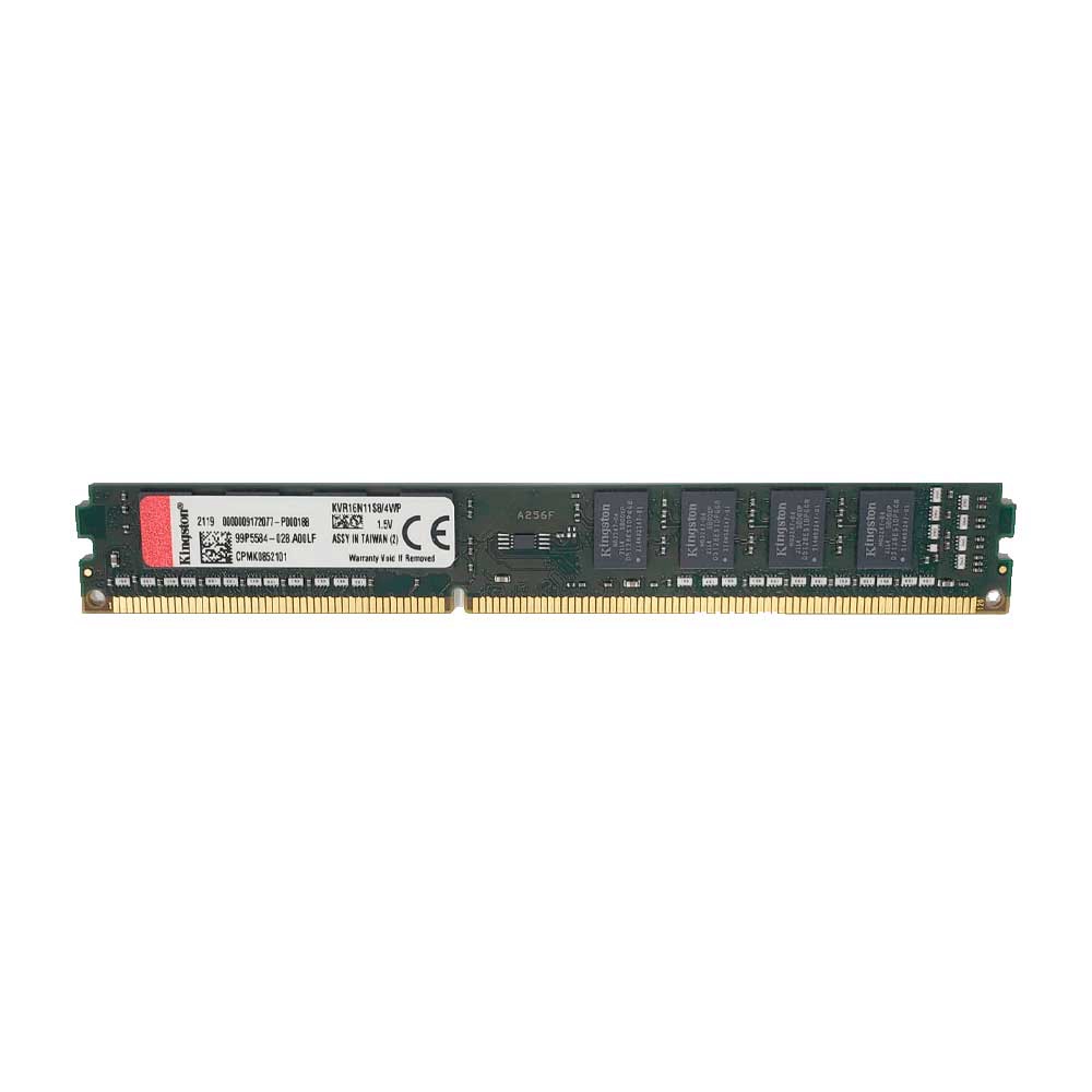 fastrax_74148_696887e97260c.jpg MEMORIA RAM DDR3 4GB 1600 KINGSTON KVR16N11S8/4WP - Imagen 1