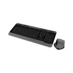 TECLADO CON MOUSE KLIP KBK-520 MAGNIFIK WIRELESS DUO ESP/NEG