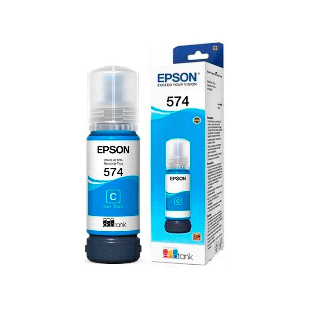 fastrax_99219_697000ba2e849.jpg TINTA EPSON T574 220 CIANO L8050 T574220-AL 70ML - Imagen 1