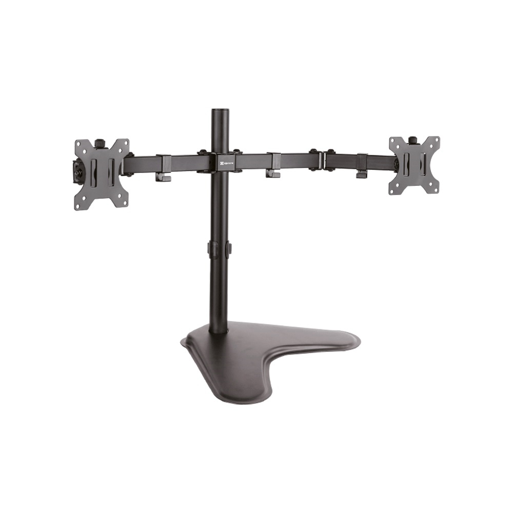 fastrax_104616_69a252b83a3b9.jpg SOPORTE P/2MON 13" A 32" KLIP KPM-311 8KG/INC90°/GIR180° - Imagen 1