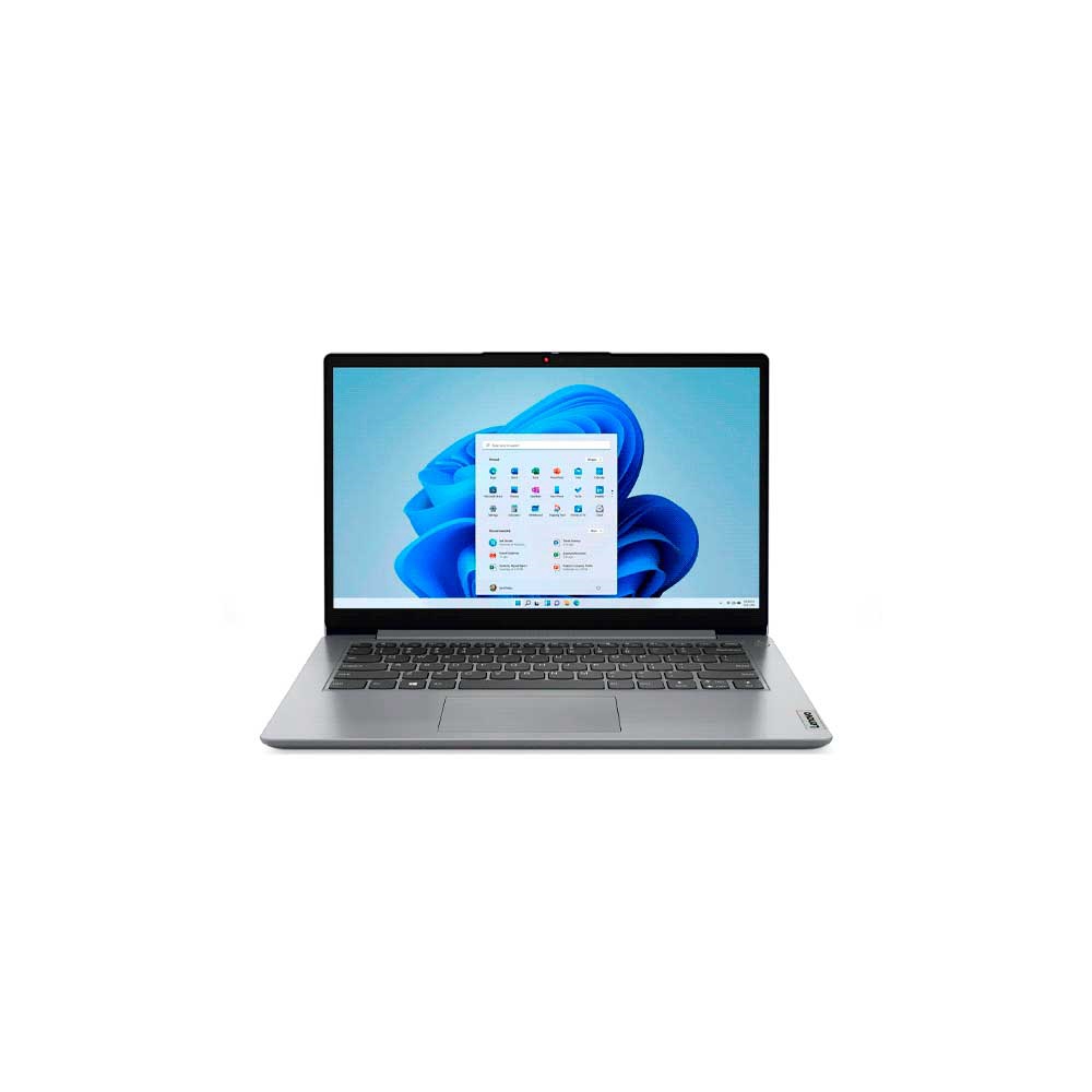 fastrax_121156_698f0bfb7790e.jpg NOTEBOOK LENOVO CEL IDEAPAD 1 82LV0075US 1.1/4/128EMMC/W11S/14" HD/GRIS - Imagen 1