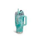VASO TERMICO IGLOO 950ML ICE DYE VERDE  C/PAJITA 71311 - Imagen 3