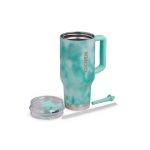 VASO TERMICO IGLOO 950ML ICE DYE VERDE  C/PAJITA 71311 - Imagen 4