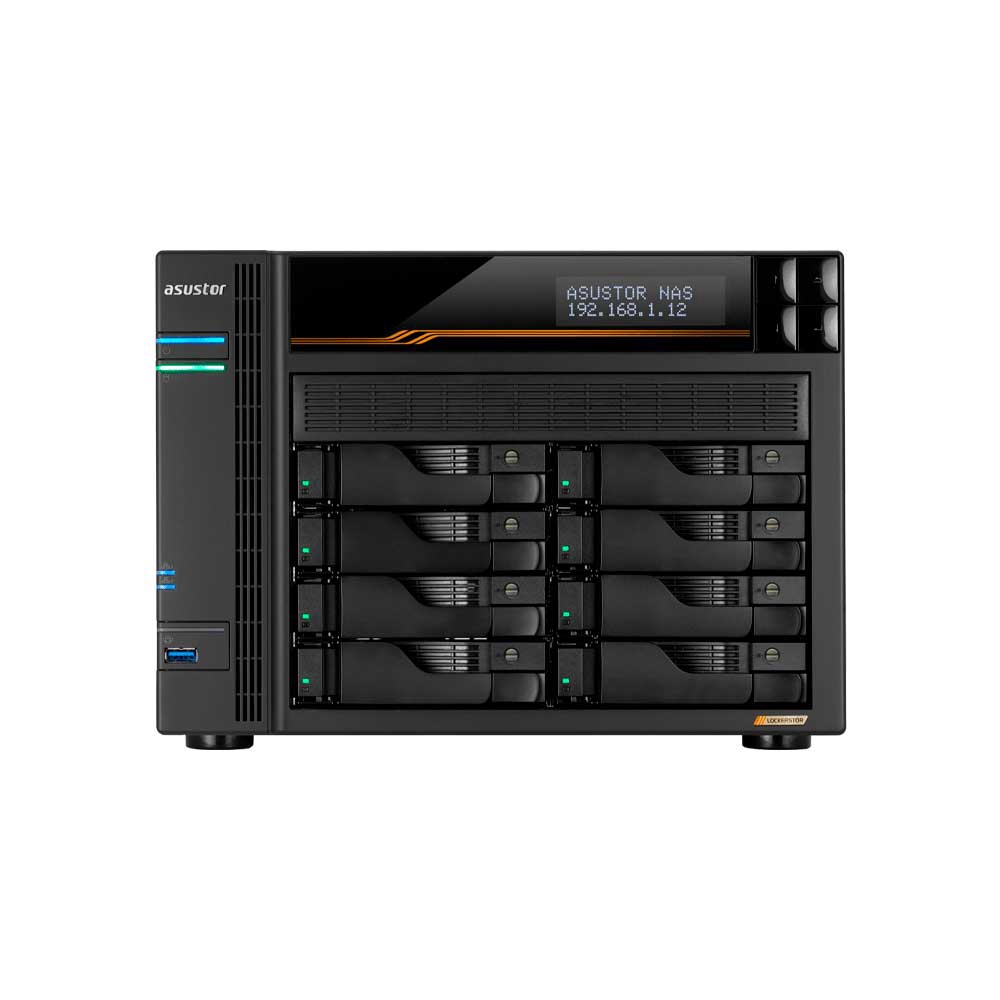 fastrax_130400_69b858ab6e40e.jpg NAS ASUSTOR AS6808T QC 2.3/8BAY/16G/4-GBLAN/4 M.2/2USB4/3USB3.2 - Imagen 1