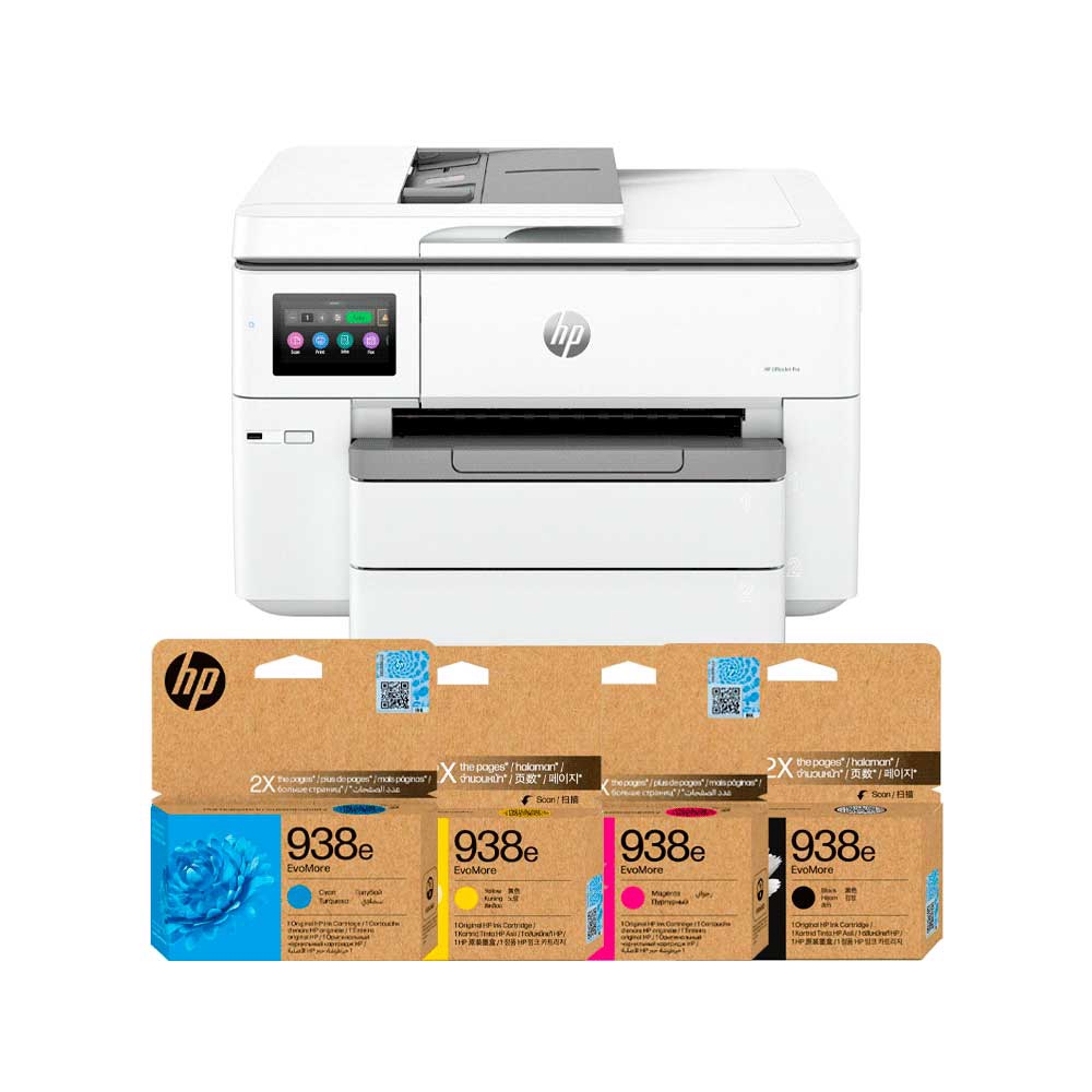 fastrax_131193_69b599a837417.jpg IMPRESORA HP OFFICEJET PRO 9730 IMP/COP/SCA/USB/RED/WIFI/BIVOLT + 4 TINTAS - Imagen 1