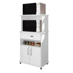 BALCON P/HORNO Y MICROHONDAS RUSTICO/BL (MOVELBENTO)