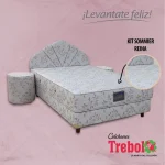 KIT SOMMIER REINA NORMAL 160X200X25