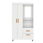 ROPERO CAPELA CECILIA 2PZ 2 CAJ BLANCO (BELLICCI)