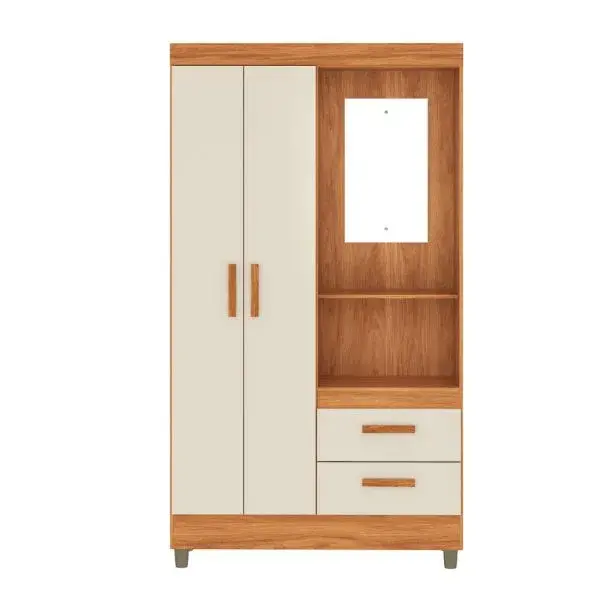 600__600__5fa958-1000x1000_-_2025-11-27T113444.449 ROPERO CAPELA CECILIA 2PZ 2 CAJ CINAMOMO/OFF WHITE - Imagen 1