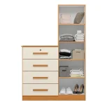 COMODA BELIZE PLUS CINAMOMO MATE/OFF WHITE - Imagen 2