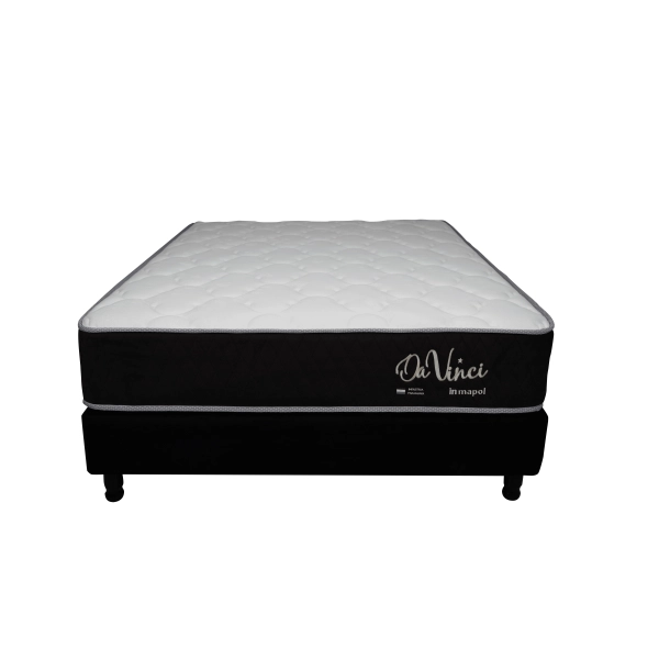 MKP054815__600__600__CAMA-INMAPOL-140X190-DA-VINCI-NEGRO SOMMIER INMAPOL 140 X 190 DA VINCI NEGRO - Imagen 1