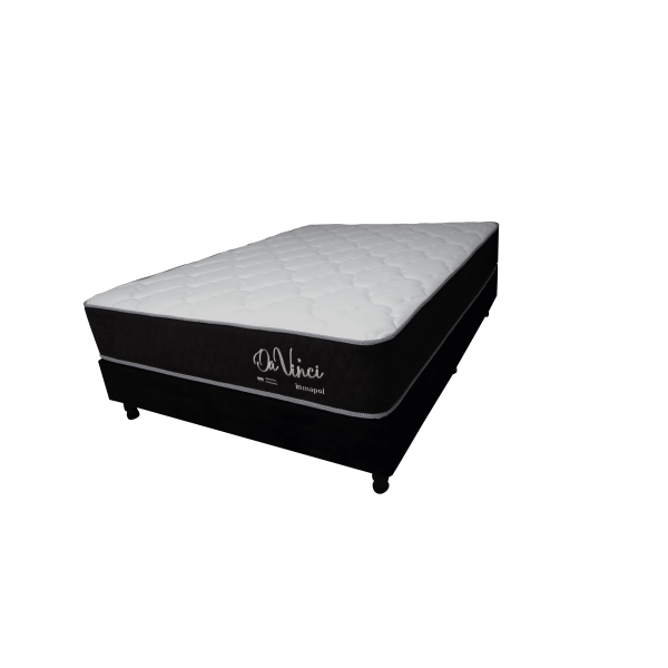 MKP054817__600__600__CAMA-INMAPOL-160X200-DA-VINCI-NEGRO SOMMIER 160X200 DA VINCI NEGRO - Imagen 1