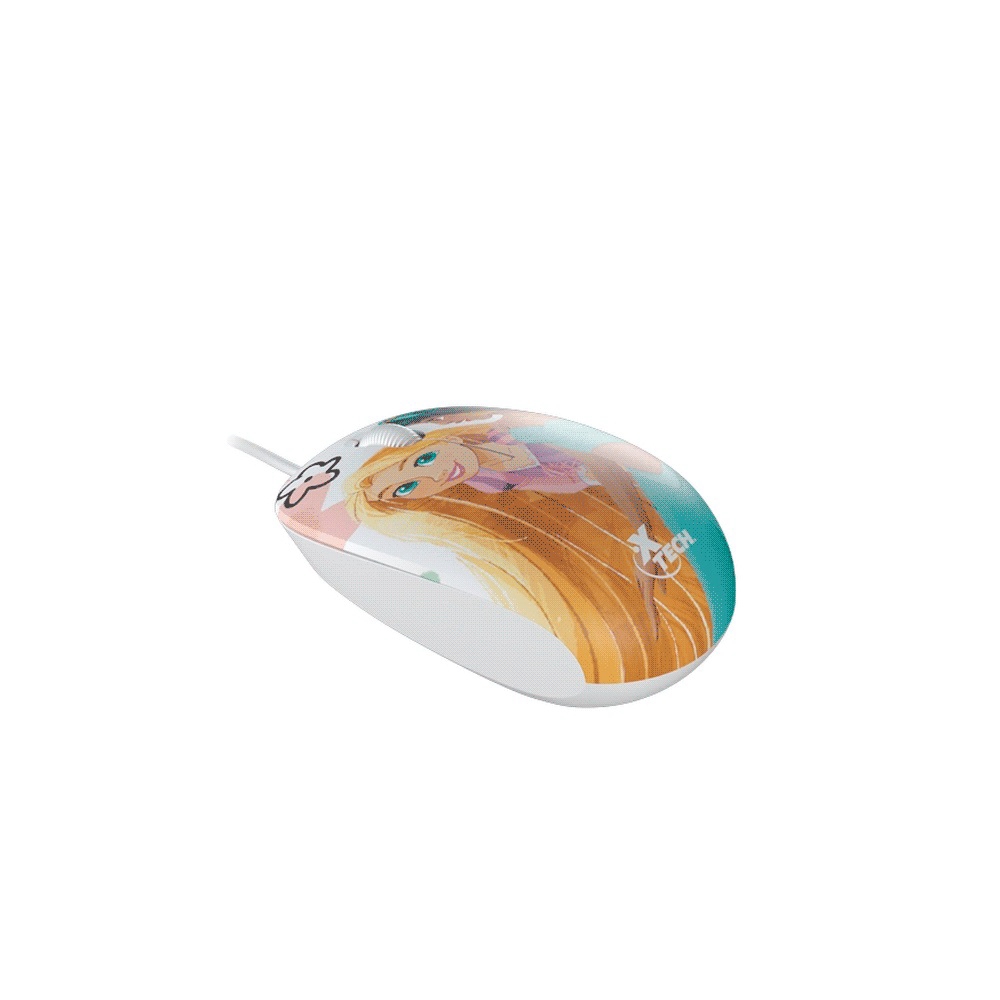 fastrax_103121_69e60c951536b.jpg MOUSE XTECH USB XTM-D406PS PRINCESA 1200DPI/3 BOT - Imagen 1
