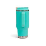 VASO TERMICO IGLOO 950ML SSTL TRVL MUG ICE DYE C/PAJ VERDE MEN 71404 - Imagen 5