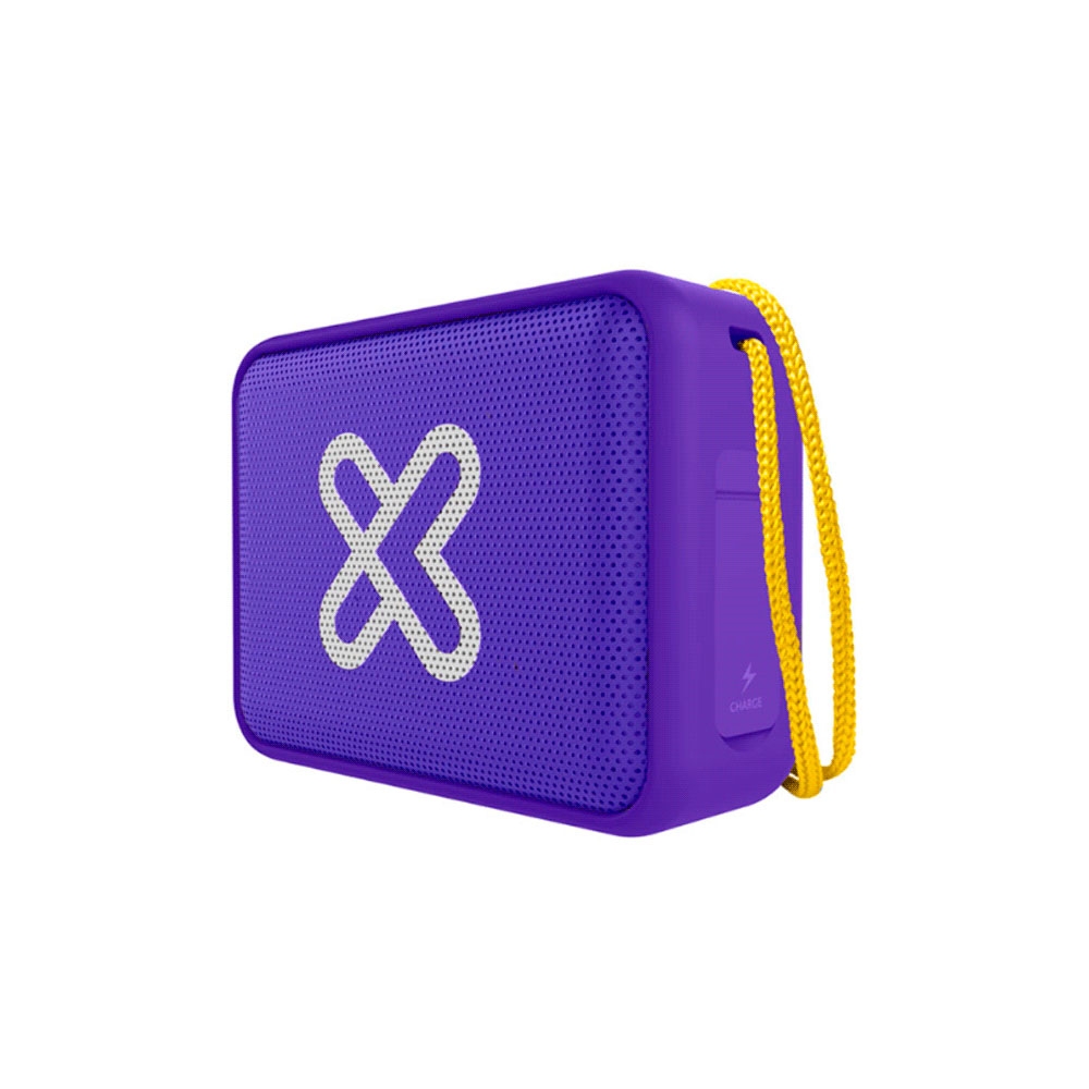 fastrax_91190_69da674d6da78.jpg PARLANTE KLIP KBS-025PR 6W NITRO PORTATIL BT/BAT/IPX7/TWS PURPURA - Imagen 1
