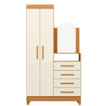 ROPERO COMODA CAPRI CINAMOMO MATE/OFF WHITE