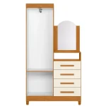 ROPERO COMODA CAPRI CINAMOMO MATE/OFF WHITE - Imagen 4