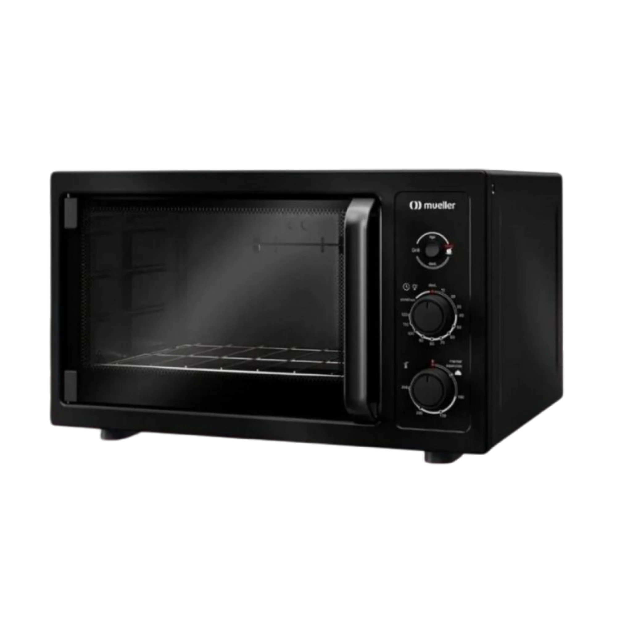 horno-electrico-mueller-fratello-50-litros-mfb50b-negro HORNO ELECTRICO MUELLER MFB50K NEGRO-SAPORE - Imagen 1