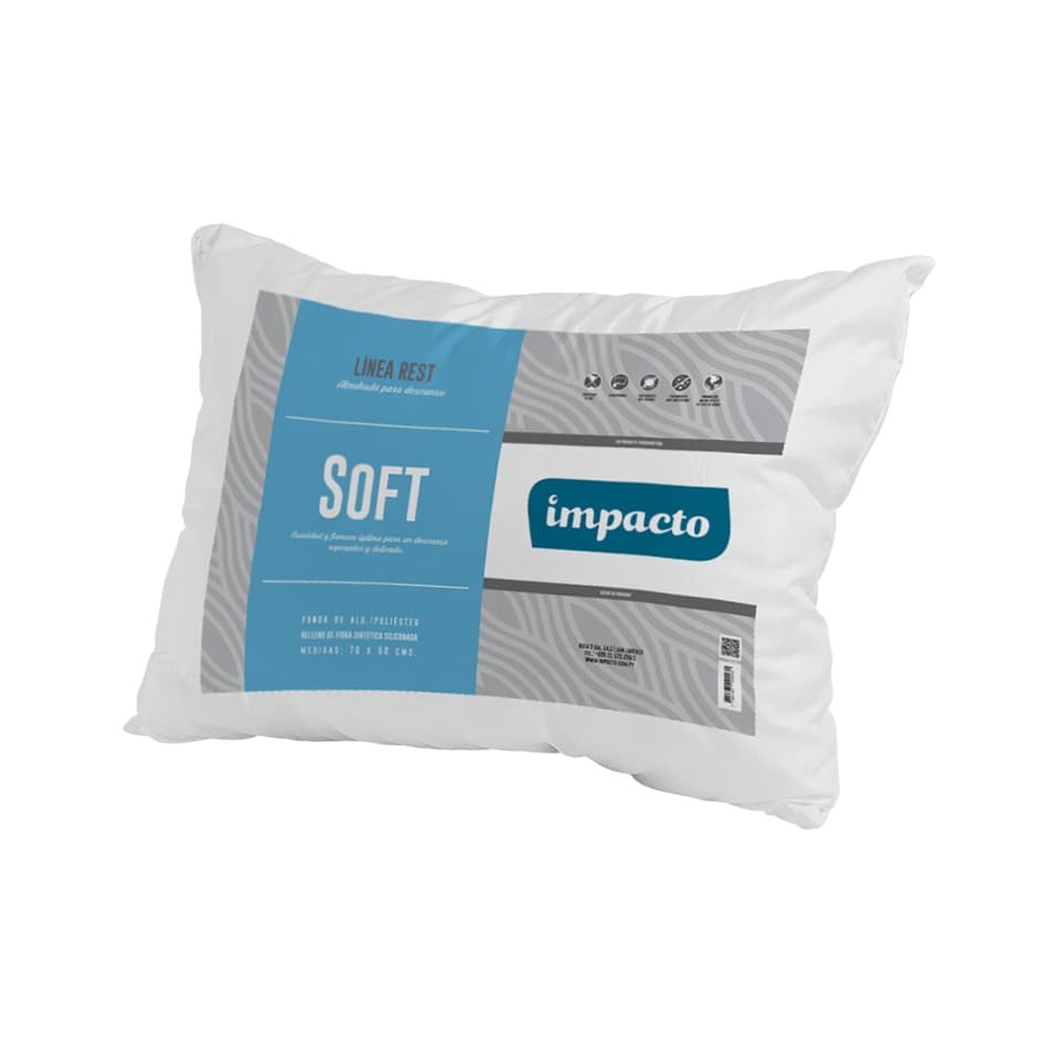 soft2 ALMOHADA SOFT IMPACTO 60X40 - Imagen 1