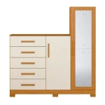 COMODA NEW MASTER CINAMOMO MATE/OFF WHITE