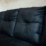 SOFA MOVELMAX VICTORIA 3 + CHAISE NEGRO C/ BAUL + 2 ALMOHADAS - Imagen 3