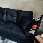 SOFA MOVELMAX VICTORIA 3 + CHAISE C/ BAUL + 2 ALMOHADAS - Imagen 8