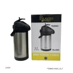 TERMO DE 2 LITROS PRESION INOXIDABLE PALAZZO