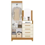 ROPERO COMODA CAPRI CARVAL/GRIFE (ALBATROZ)