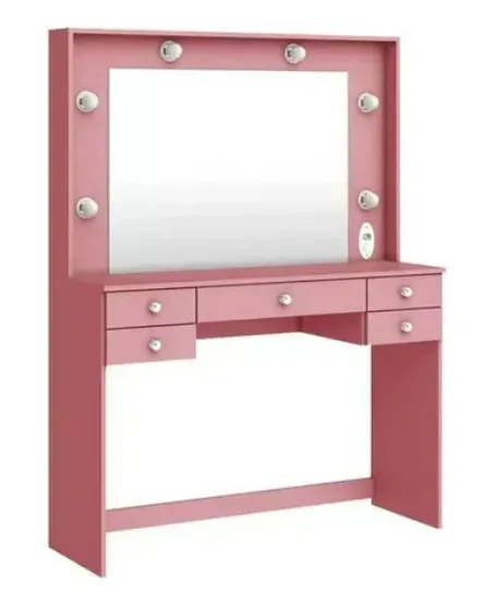 Tocador-Pentiadera-Rosa-5-Caj-Movelbento TOCADOR PENTIADERA ROSA 5 CAJAS (MOVELBENTO) - Imagen 1