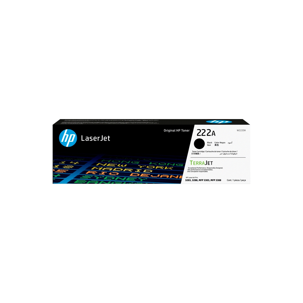 fastrax_108485_6a01ca654d887.jpg TONER HP 222A NEGRO W2220A LJ PRO M203/MFP 3201/3204/3288/3303/3388 - Imagen 1