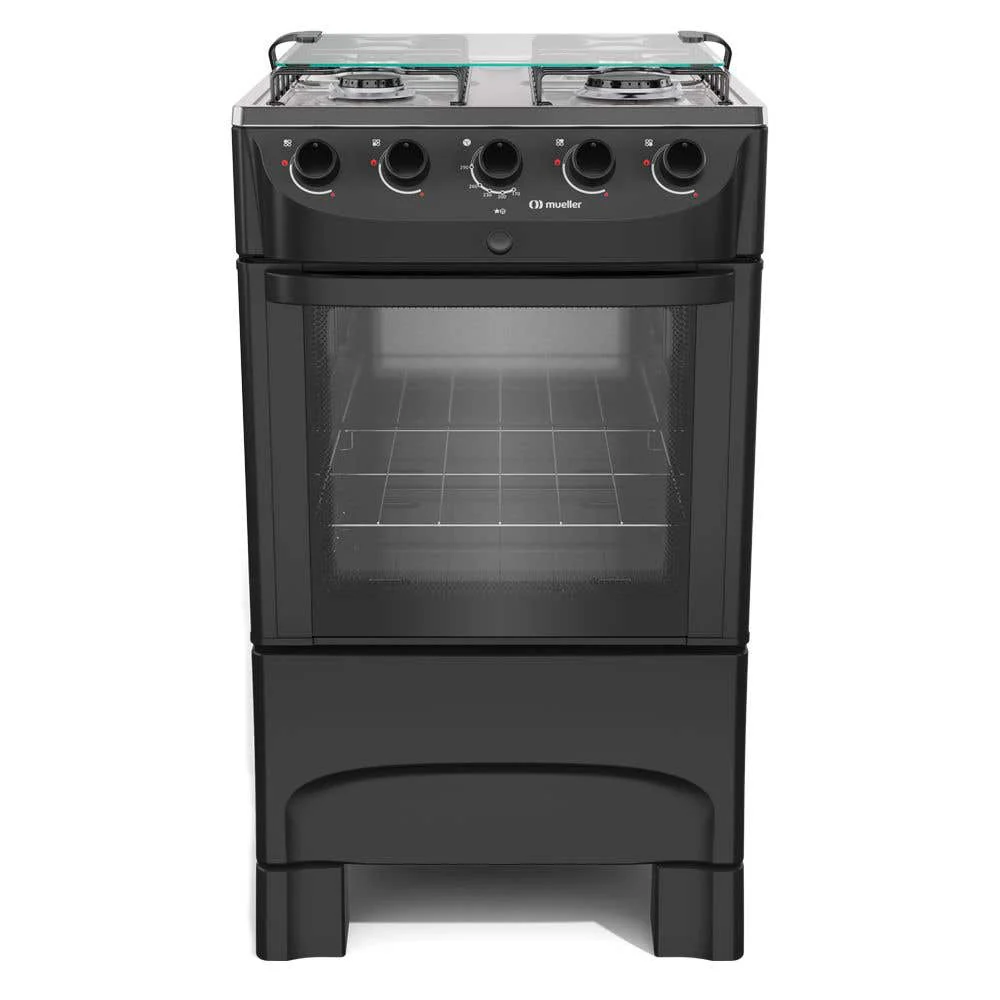 fogao-mfi4bb-4b-preto-frontal_1800x1800 COCINA MUELLER 04H MFI4BB NEGRO-FRATELLO - Imagen 1