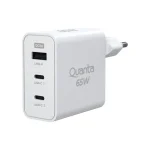 CARGADOR QUANTA QTCPP65 65W/USB-A/2USB-C - Imagen 2