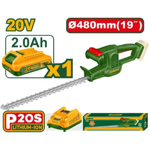 JDLYP5181-1-500x500 CORTASETOS INALAMBRICO 48CM 1X BATERIA 20V 2AH JADEVER - Imagen 1
