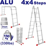ESCALERA MULTIPOSICION 4X4 CON PLATAFORMAS (2) EMTOP