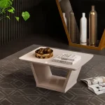 MESA CENTRO FRATELO DJ OFF WHITE - Imagen 2