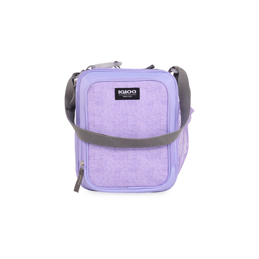 fastrax_107853_6a3fdd1a82360.jpg BOLSA TERMICA IGLOO 5 LATAS VERTICAL LUNCH 5 LILA 63136 - Imagen 1