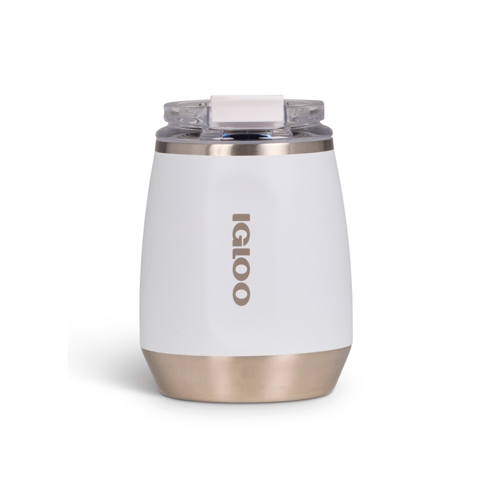 fastrax_107976_6a3c66b7dbe2a.jpg VASO TERMICO IGLOO 300ML P/VINO BLANCO C/TAPA 71236 - Imagen 1
