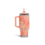 VASO TERMICO IGLOO 950ML ICE DYE NARANJA  C/PAJITA 71312 - Imagen 5