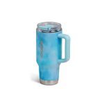VASO TERMICO IGLOO 950ML ICE DYE AZUL  C/PAJITA 71309 - Imagen 2