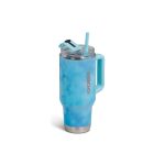 VASO TERMICO IGLOO 950ML ICE DYE AZUL  C/PAJITA 71309 - Imagen 3