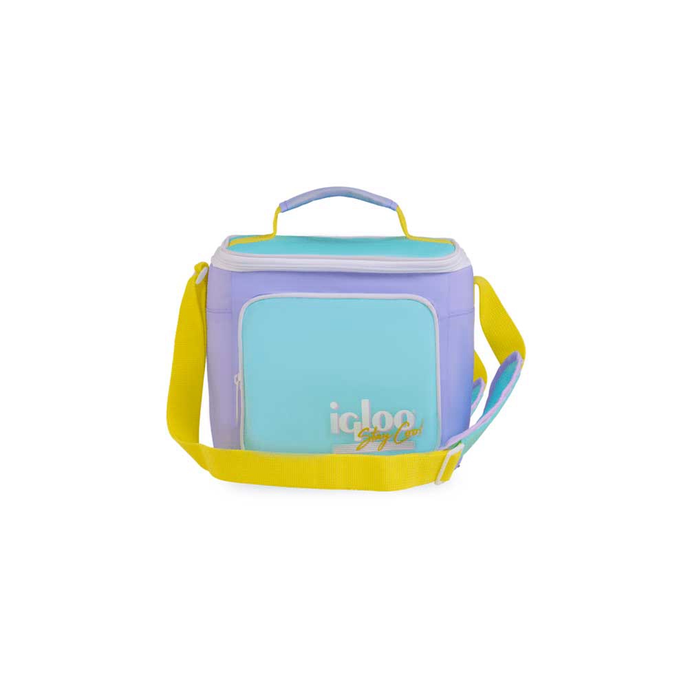 fastrax_118545_6a3fc10c67dd9.jpg BOLSA TERMICA IGLOO 9 LATAS VERTICAL LUNCH RETRO LILA 63082 - Imagen 1